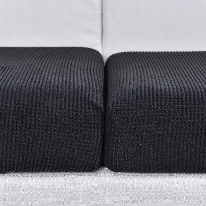 Funda de Cojín de Asiento de Sofá Funda de Silla Extraíble Jacquard Funda Elástica Lavable Protector de Muebles 1/2/3/4 Plazas