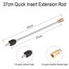 Car Washing Machine High-pressure Stainless Steel Extension Rod To Extend The Length Of Water Gun Spray Cleaning