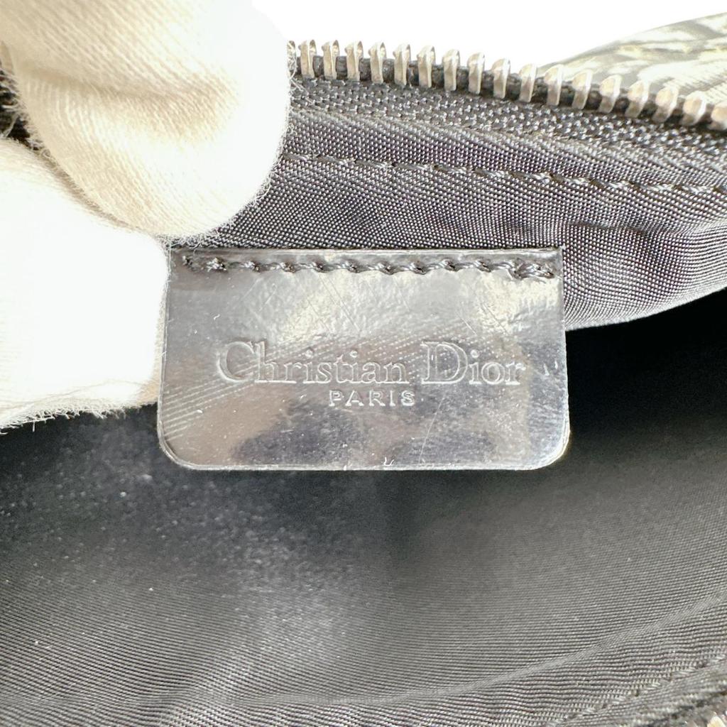 Dior Accessory pouch Saddle pouch Handbag PVC black Women Used