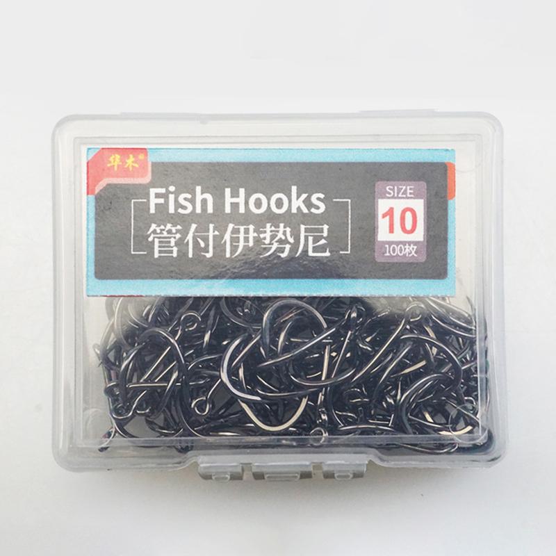 Cârlige de Pescuit cu Ochet Cârlig Circular Jighead Cu Barbă Oțel Carbon Ridicat Pentru Pescuit la Crap Articole Materiale Accesorii Pesca