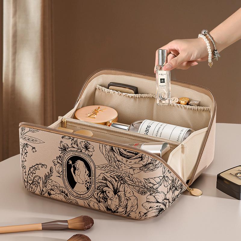 2024 Portable Travel Cosmetic and Skincare Storage Bag