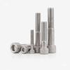 304/316 Stainless Steel Hex Socket Half-Thread Cap Screws, Extended Cup Head, Sizes 4M-12M