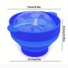 Foldable Silicone Mini Popcorn Bowl, BPA-Free, Perfect for One Serving