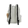 New FILA Fabric Backpack Regular Unisex Morning And Evening Gray Khaki F13U529134FLK