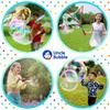 Uncle Bubble Giant Sword (Large) with Special Bubble Solution for Big Bubbles. Create and cut large bubbles with this ultra-bubble solution. Outdoor