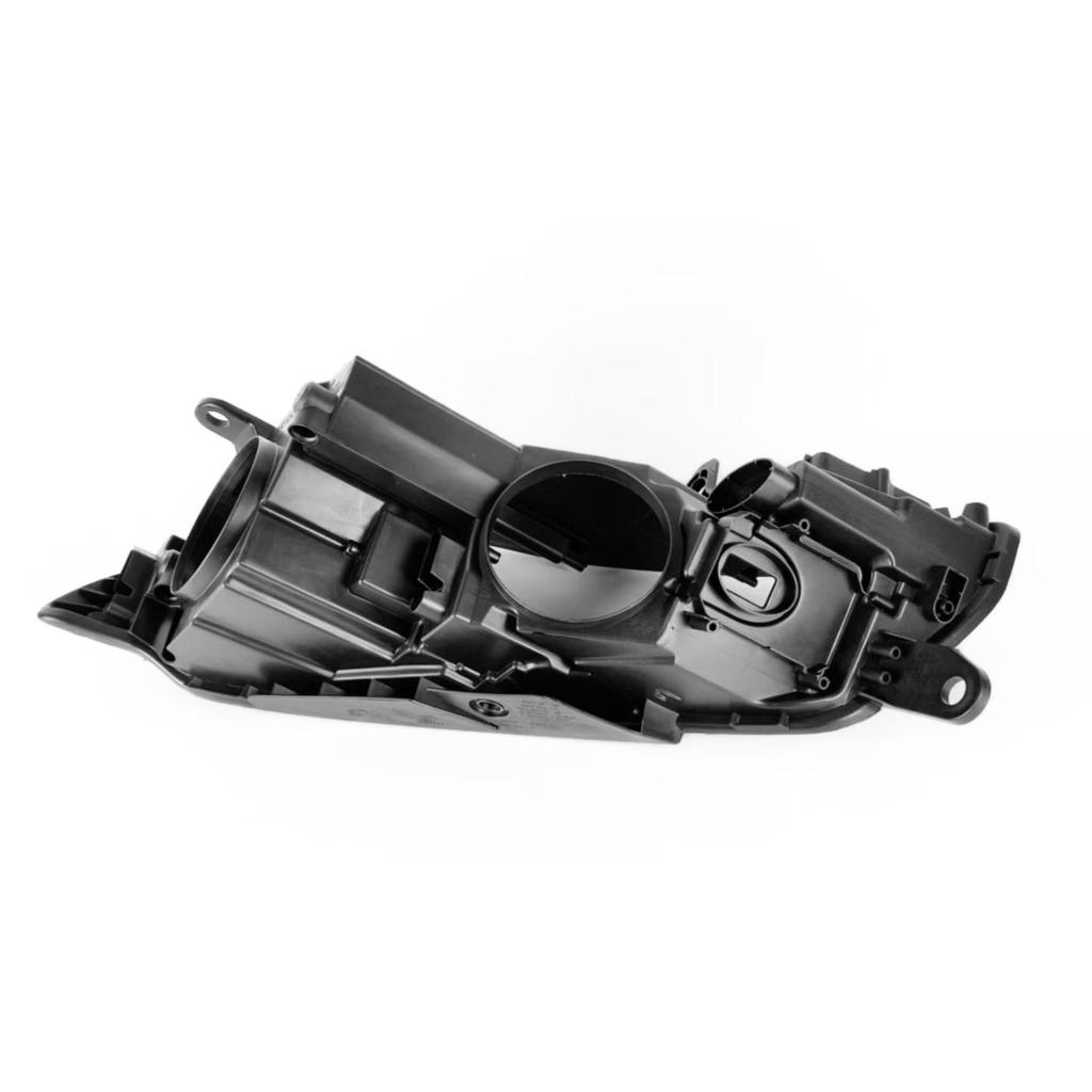 Carcasă Spate Far Compatibilă Volkswagen New CC 2013-2018, Plastic Negru Bază Inferioară Față Carcasă Lampă.