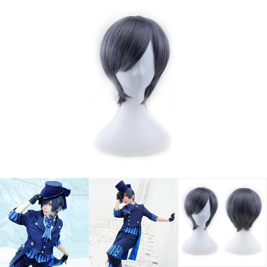Costum Uniformă Cosplay Albastru Ciel Phantomhive Black Butler Kuroshitsuji Atrăgător Pentru Toate Ocaziile