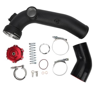Air Intake Turbocharger Pipe Kit Inlet Tube Hose W Blow Off Valve Fit for N55 Engine
