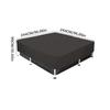 Rectangular Pool Cover For Swimming Pool Oxford Cloth With Drawstring Furniture Cover Outdoor Waterproof UV Resistant Cover