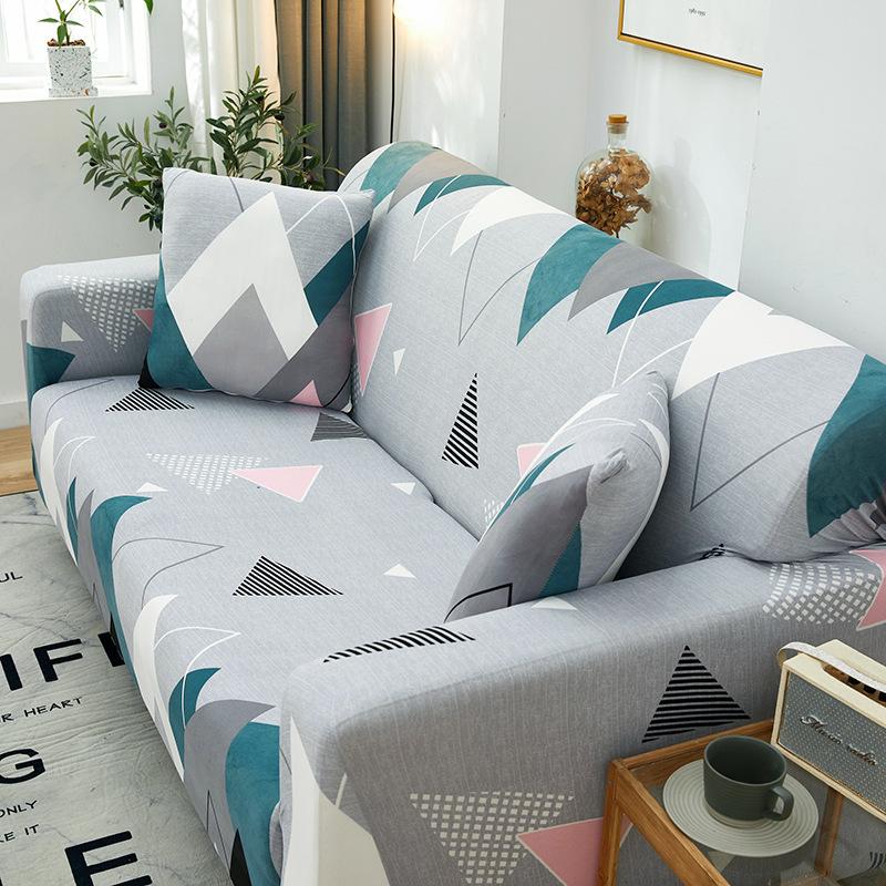 Univerzální all-inclusive strečový potah na pohovku Jednolůžkový dvojitý celopotah pro tři osoby Látkový kožený potah na pohovku Ručník evropského a amerického stylu