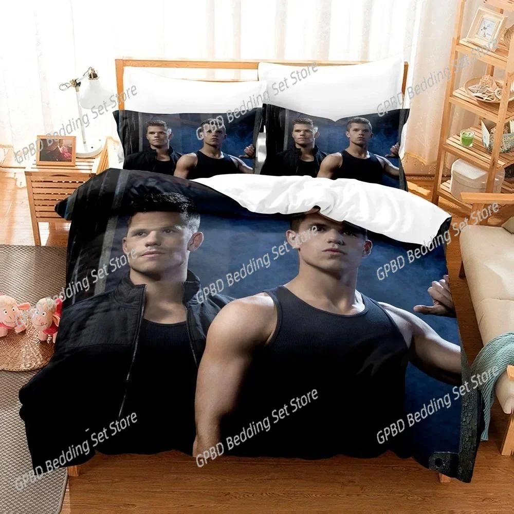 Teen Wolf 3D Tv Series Bedding Set For Bedroom Soft Modern Bedspreads Comefortable Kids Duvet Cover Quilt Cover And Pillowcase
