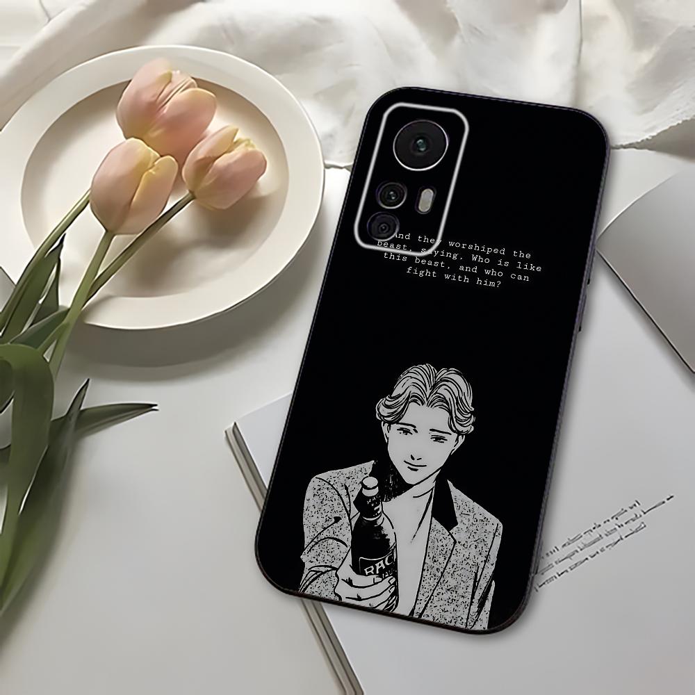 J-Johan Liebert Phone Case For Xiaomi 11 Redmi Note 11 5G 8T 9A 9 10T Note8Pro Note9 12SUltra Black Case Redmi Note 9 Pro