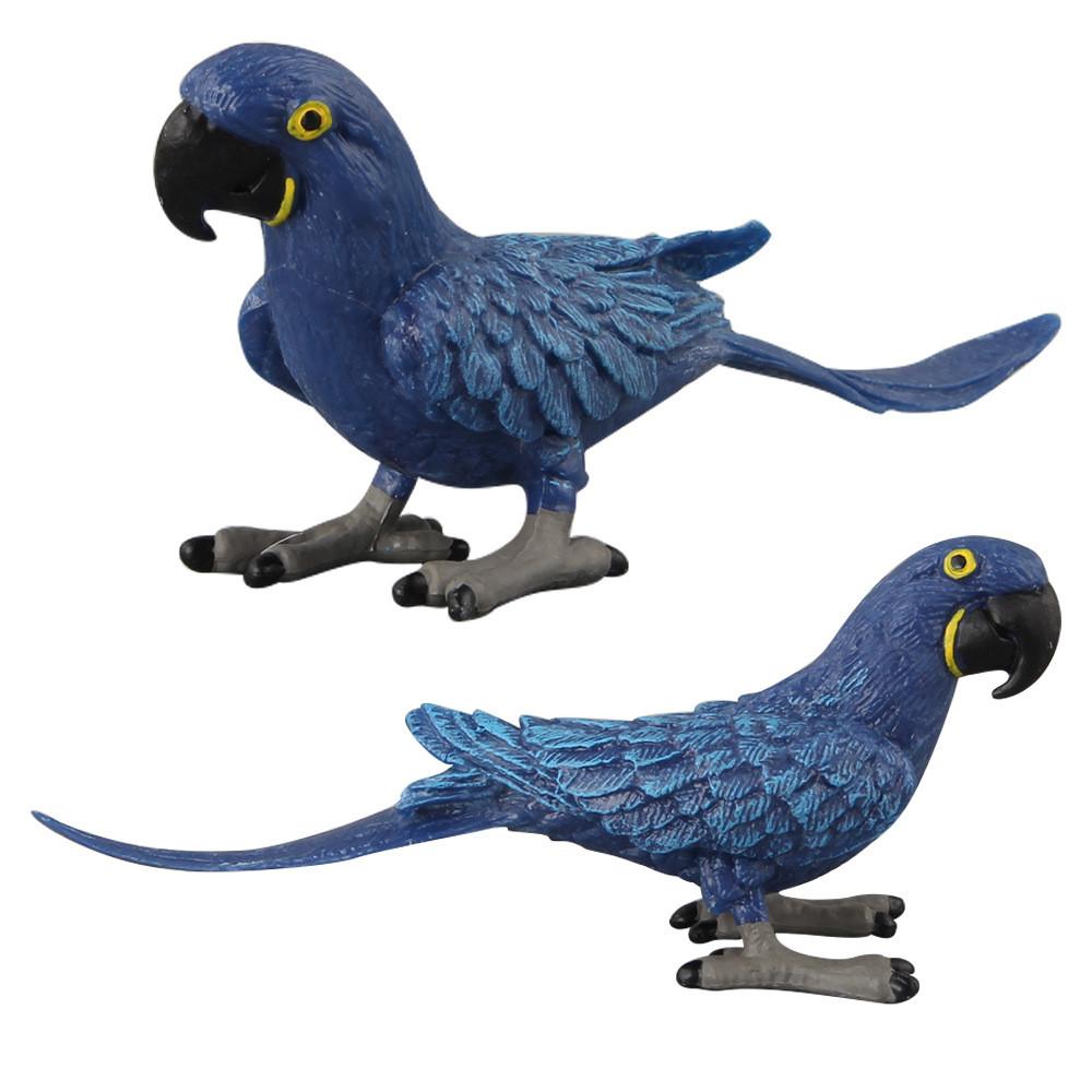 Parrot Kookaburra Model Set With Pvc Material For Childrens Educational Play And Collecting