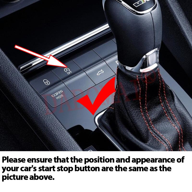 Automatic Stop Start Engine System Device OFF Button Control Sensor Plug Stop Cancel Cable for Skoda Octavia Scout 5E 2012-