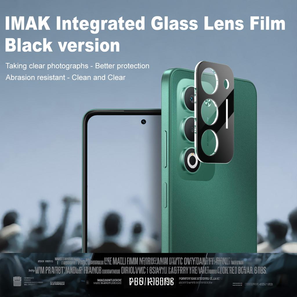 For OPPO A5 4G Global Glass IMAK High Definition Glass Lens Film Black Version