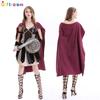 Carnival Theme Party Western Adult Female Embroidery Samurai Props Stage Performance Costumes