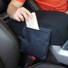 Center Console Armrest Pad Cover Trim & Side Storage Bag for Ford F150 2015-