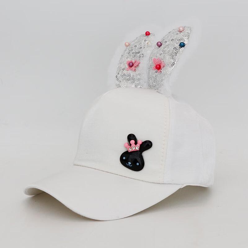 Children s Cute Sequined Rabbit Sun Hat