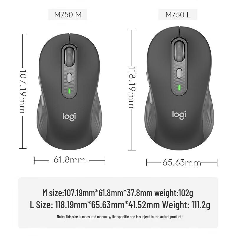 Logitech M750 Dual-Mode Wireless Silent Mouse
