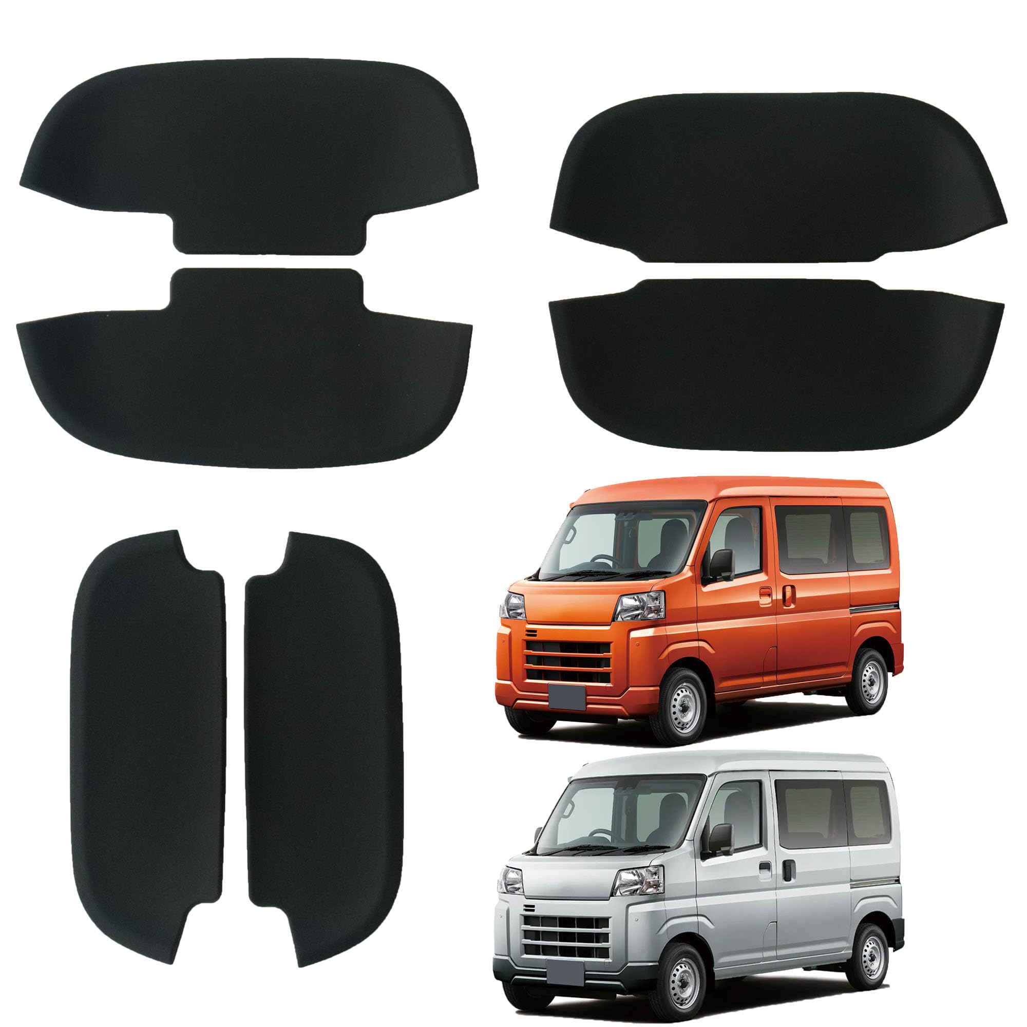 

SZJCARJP Накладка на дверную ручку, Наружная дверная ручка, Atley Wagon, High Jet Cargo, S700V, S710V, чёрный