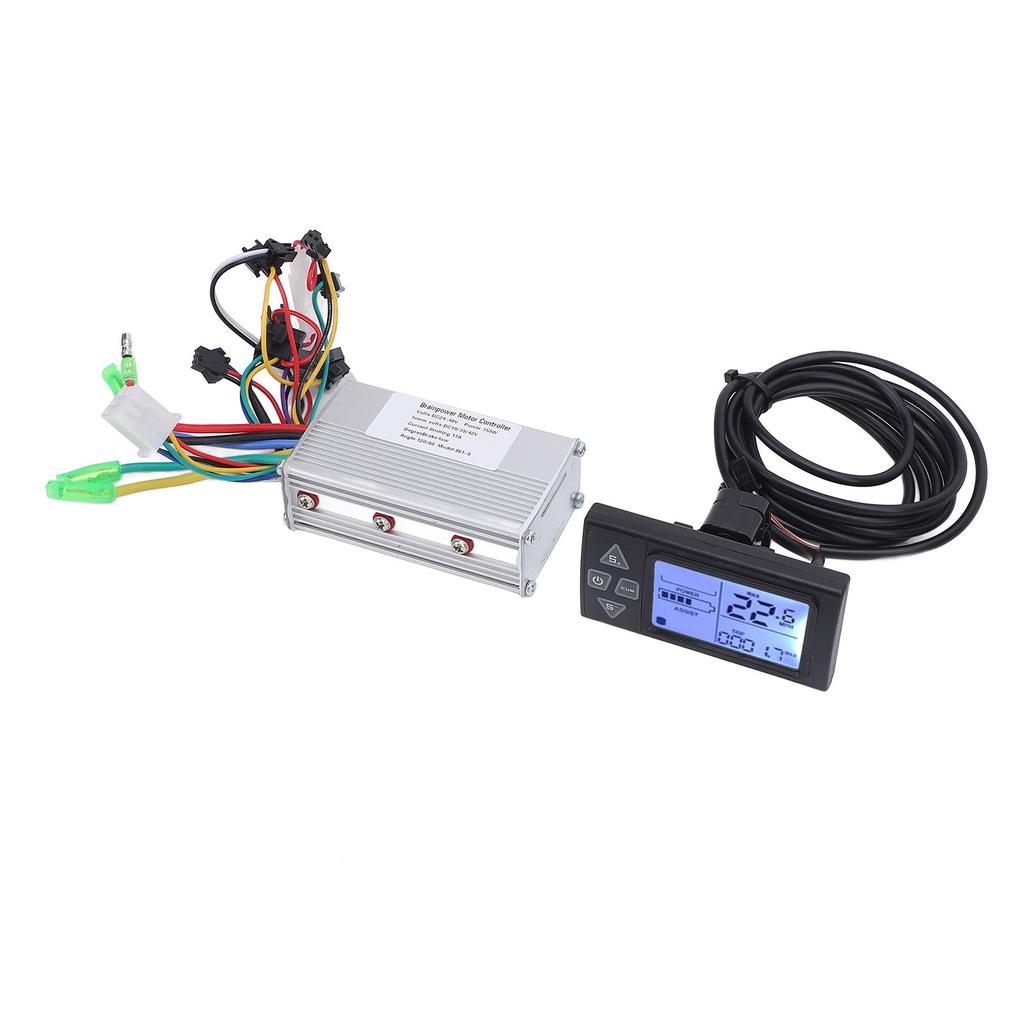 24V-48V 350W Motor Bezkartáčový Regulátor s Displejem LCD861 Vodotěsný 24V-48V Bezkartáčový Regulátor K