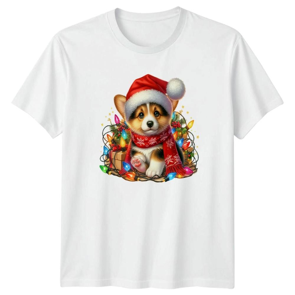 Corgi Christmas Holidays Unisexs TShirt Unisexs Tee Graphic Unisex Top S
