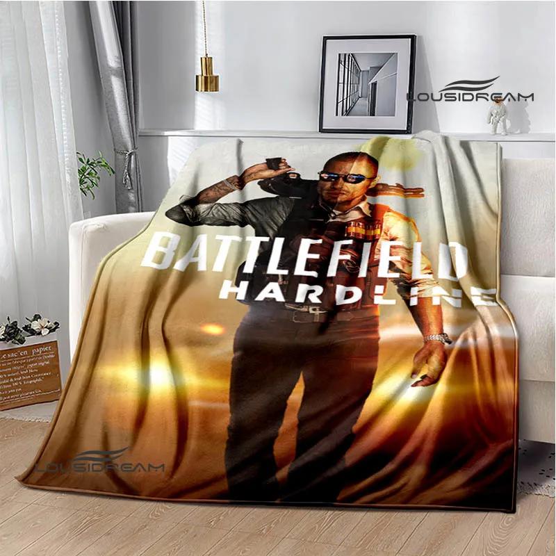 3D Game Battlefield Printed Throw Blanket Blankets Warm Flannel Blankets Soft and Comfortable Blanket Bed Linings Birthday Gift