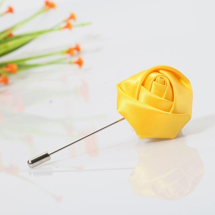 Herren Knopflochblumen für Hochzeit Bräutigam Anstecker Reversnadeln Band Rosen Blume Herrenanzug Knopfloch Anstecknadel Hochzeit Zubehör hochzeit