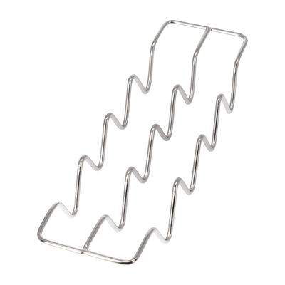 Taco Shell Taco Rack Kitchen Anti Rust Gap Design Heat Resistant Design Sliver Stainless Steel 24x7cm 27x7.3 Outings