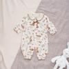 Ultra-Thin Modal Baby Girl Jumpsuit: Air-Conditioned Summer Romper with Doll Collar