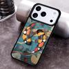 Japanese Koi Fish Phone Case for iPhone 17 16 15 Pro Max Air 14 13 12 11 Plus Shockproof Cover