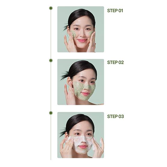 CKD Green Plum AHA BHA Mochi Mask Cleanser 150ml