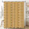 Geometric Pattern Waterproof Shower Curtain Bathroom Curtain Shower Curtain Simple And Stylish Waterproof And Moisture-Proof
