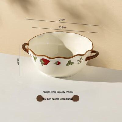 ZISIZ Cute Rabbit Ceramic Bowl