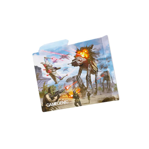 Star Wars Unlimited Soft Crate - Full-color Printed & Officially Licensed, Durable Deck Box Holds 60 Double-sleeved Cards. Perfect for TCGs and LCGs.