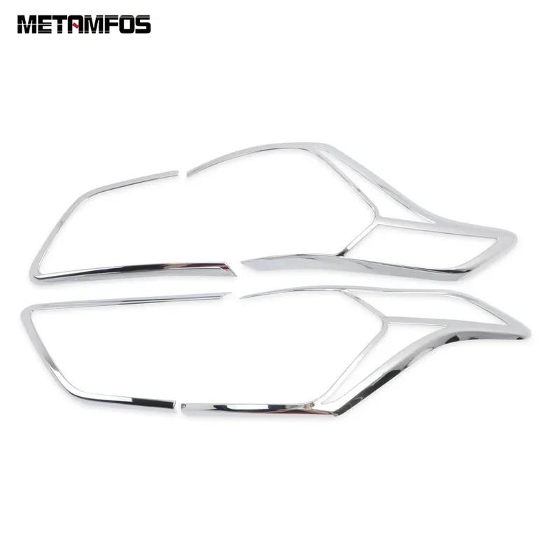 Rear Light Lamp Cover Trim For Hyundai Cantus Creta Ix25 2014-2017 2018 Chrome Taillamp Protector Accessories Car Styling