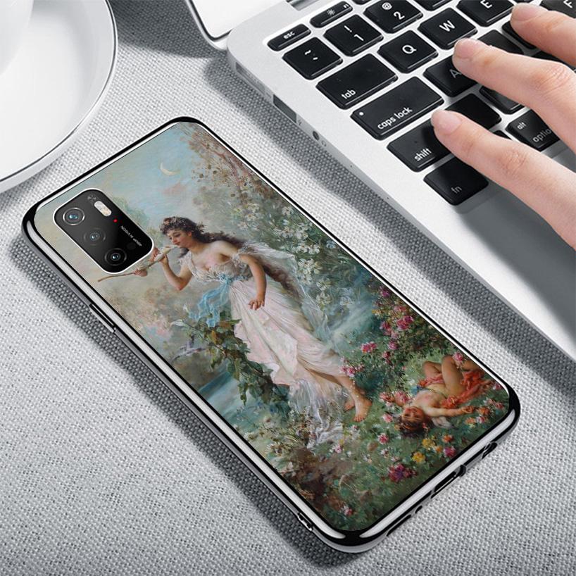 Paint Art Renaissance Phone Case For Xiaomi Poco X7 X6 X5 Pro F7 Ultra Redmi 15C 15 13 13C 12 12C 10 10A 10C 9 9A 9C 9T Cover Po