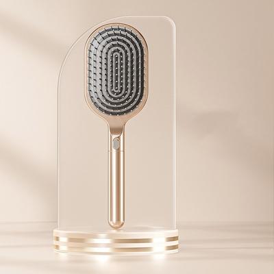 Fluffy Hair Steel Needle Comb Scalp Massage Comb Rack Air Cushion Comb Cleaning Brush Professional Hair Straightening Comb
