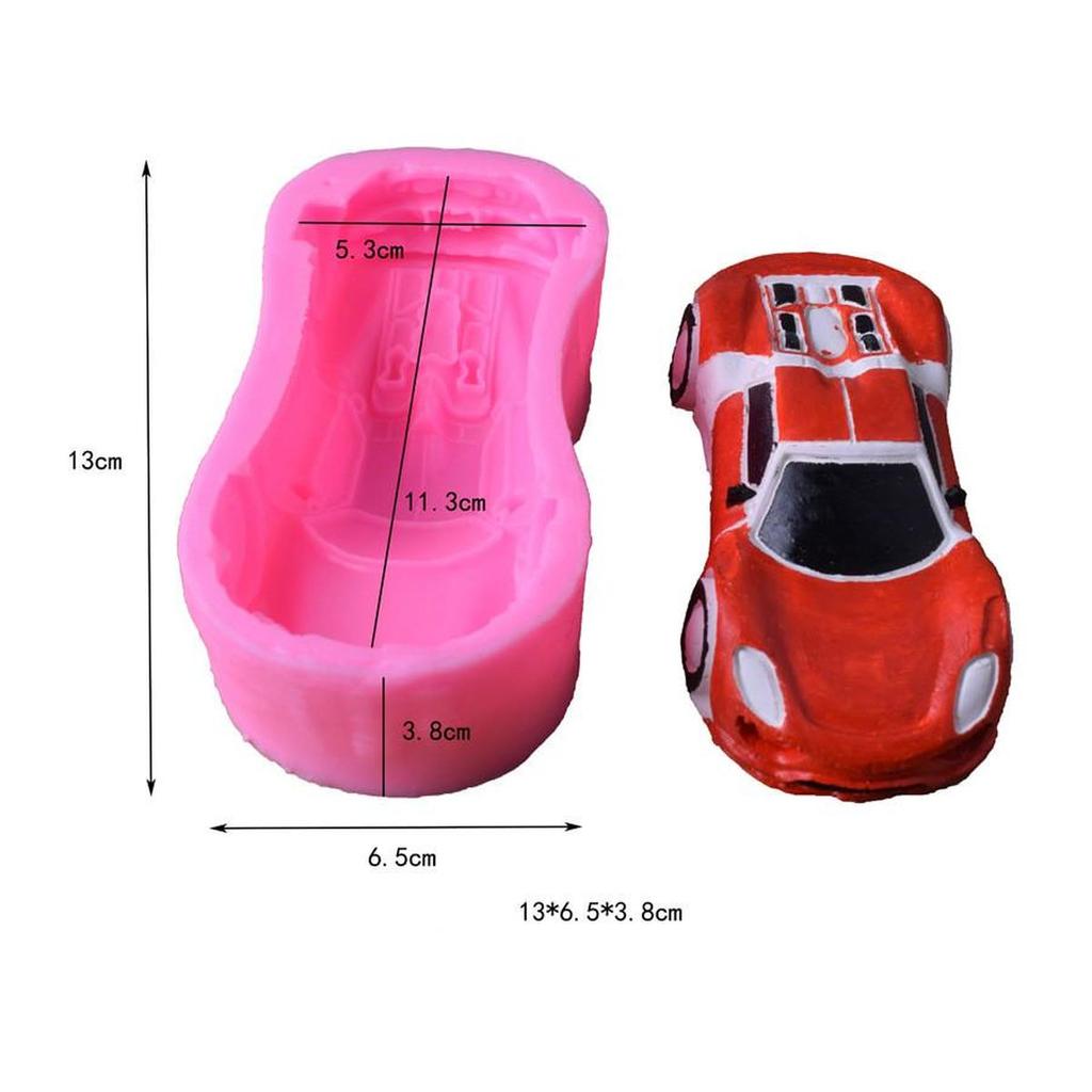 Car Sports Car Creative Cake Silicone Fondant Ice Cream Handmade Soap Aromatherapy Ornaments Mold