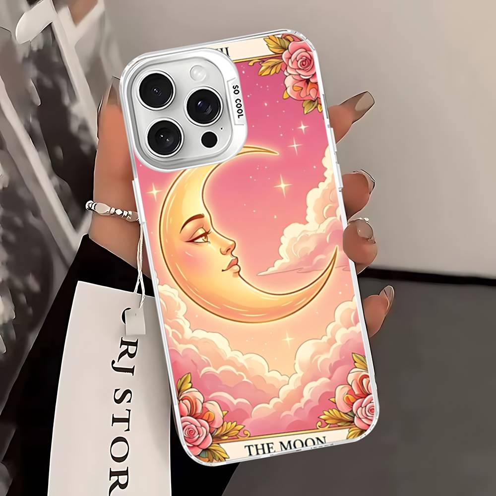 Divination Tools T-tarot Cards Phone Case For IPhone 17 16 15 14 13 12 11 Pro Max Plus Pro Colorful Shell
