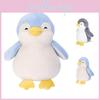Pupazzo Peluche Pinguino Carino e Coccoloso per Bambini Design Morbido e Resistente