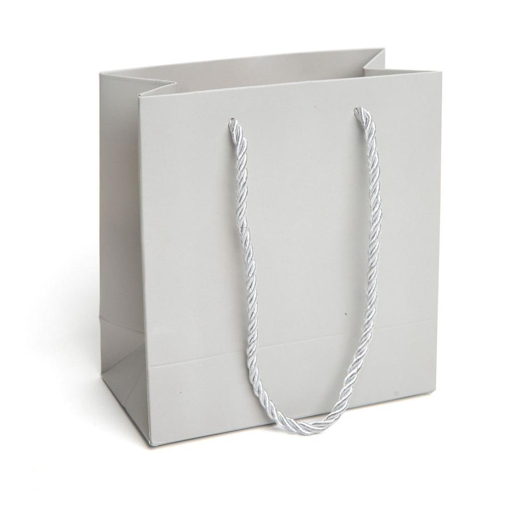 12/30pcs Gift Tote Paper Bags with Rope Handles for Jewelry Cosmetics Party Favors Valentine’s Day Packaging
