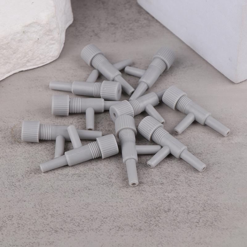 10Pcs Aquarium Air Regulator Flow Tube Pipe Divider Valve Adjustable Oxygen Pump Tank Air Line Tubing Volume Control Valve