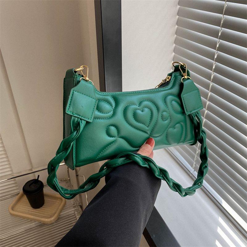 Französisches Design Achseltasche Damen High-End Auto Gefühl Steppung Französische Stick Bag Schultertasche Damentasche