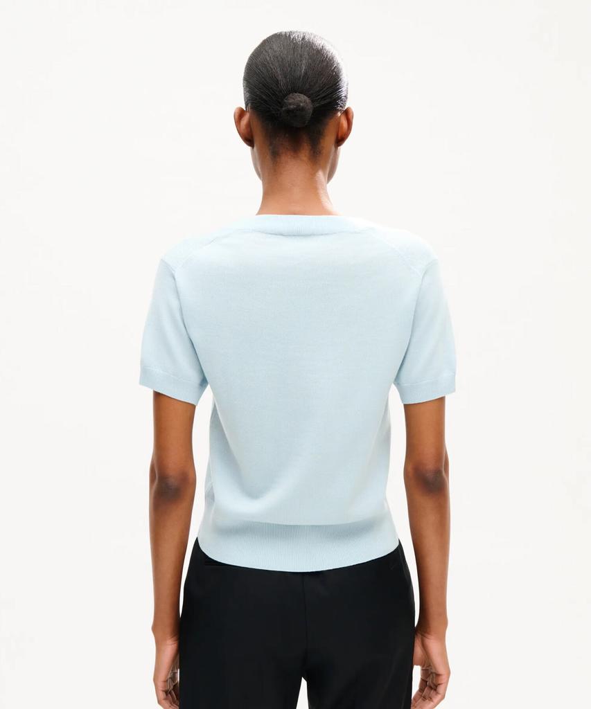 KENZO Women'S Rws Kenzo Signature Merino Pullover Short Sleeve Top_K263Aw3401Lbx