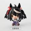Anime Action Figure 4pcs Pretty Derby Kawaii Doll Model Tokai Teio Gold Ship Q-Version Decoration Pendant Toy Doll Children Gift