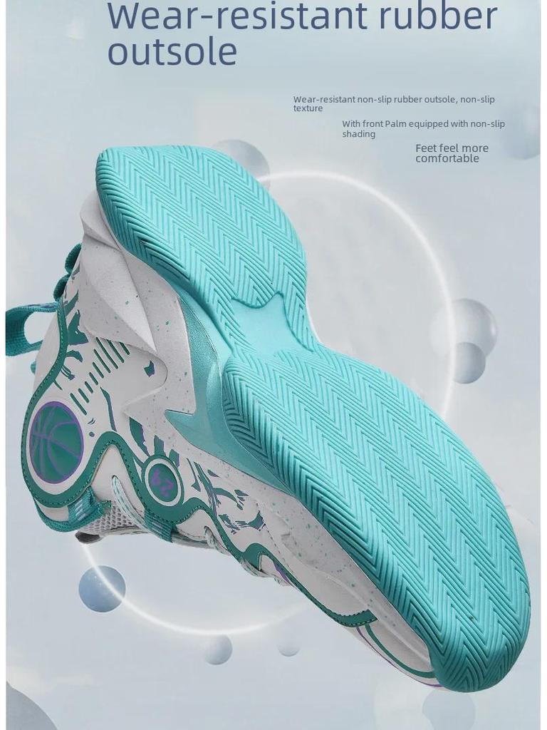 Winter Style Anti-Slip Leather Waterproof Basketball Sneakers for Couples