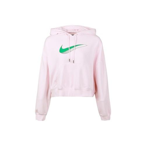 

Nike Рожевий укорочений спортивний світшот з 3D-принтом логотипу для жінок EU L рожевий