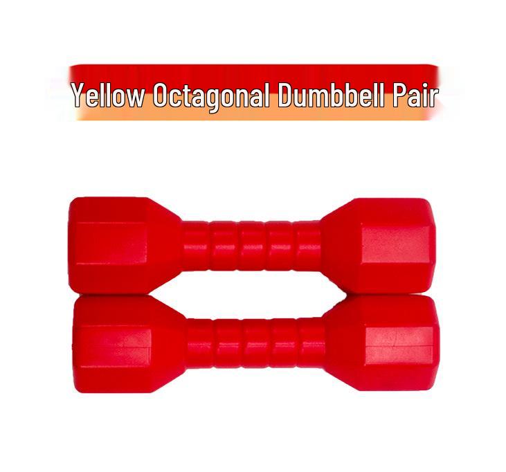 Octagonal Kids Dumbbells - Outdoor Gymnastics & Dance Enhancing Pair for Children