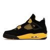 Air Jordan 4 Retro Thunder 2023 Unisex Sneakers Black Tour-Yellow DH6927-017